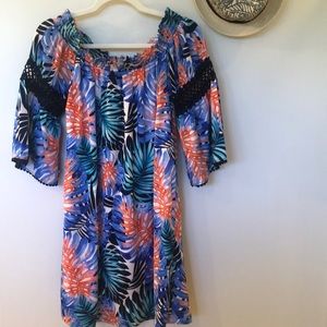 Stunning palm dress by JLo